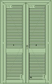 PORTA PERSIANA 2 ANTA